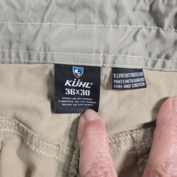 Kuhl Konfidant Air Pants Mens 36x30 Vented Outdoors Durable Hiking Work Straight - Picture 6 of 11